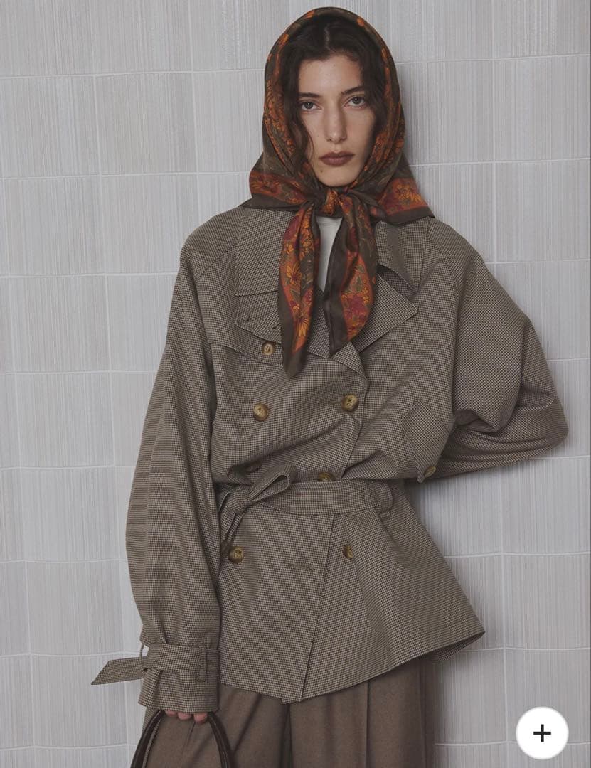 DADDY MIDI TRENCH COAT Sサイズ MIX