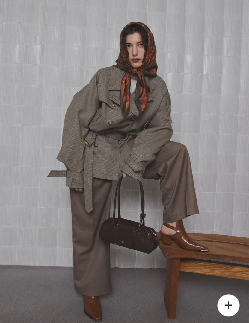 DADDY MIDI TRENCH COAT Sサイズ MIX