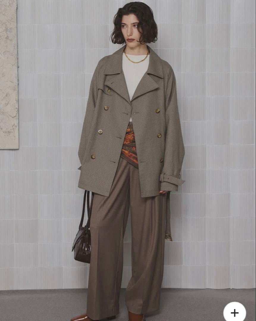 DADDY MIDI TRENCH COAT Sサイズ MIX