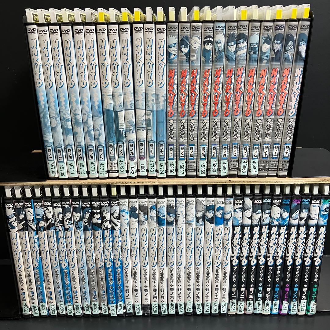 NARUTO ナルト 少年篇 全巻完結セット レンタルDVD アニメ