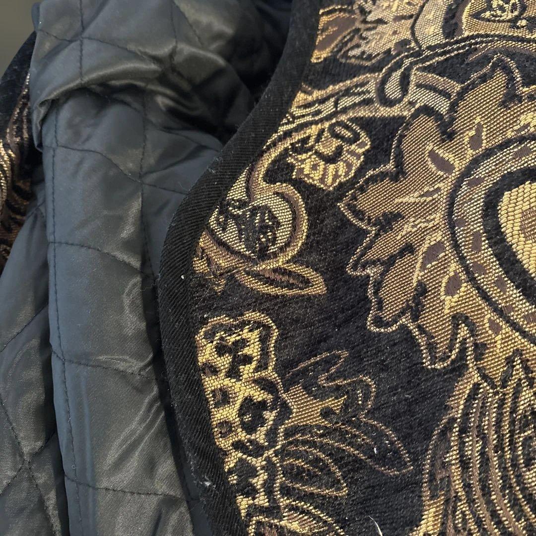 アンティカ　ペイズリー柄ジャガードジャケット