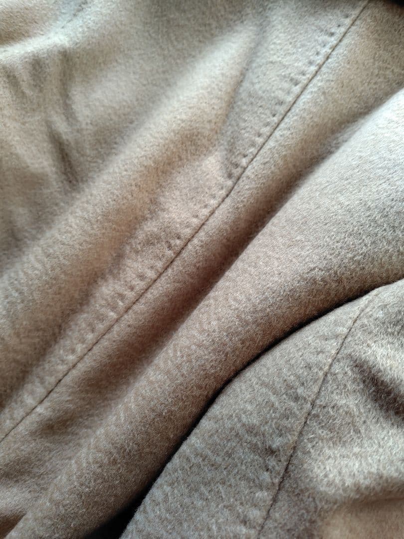 【Max Mara】マックスマーラ キャメル100%ミンクファー ロングコート