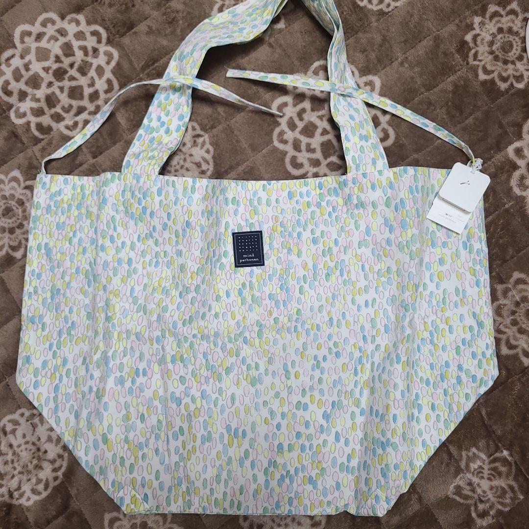 minä perhonen 多色ドットトートバッグ