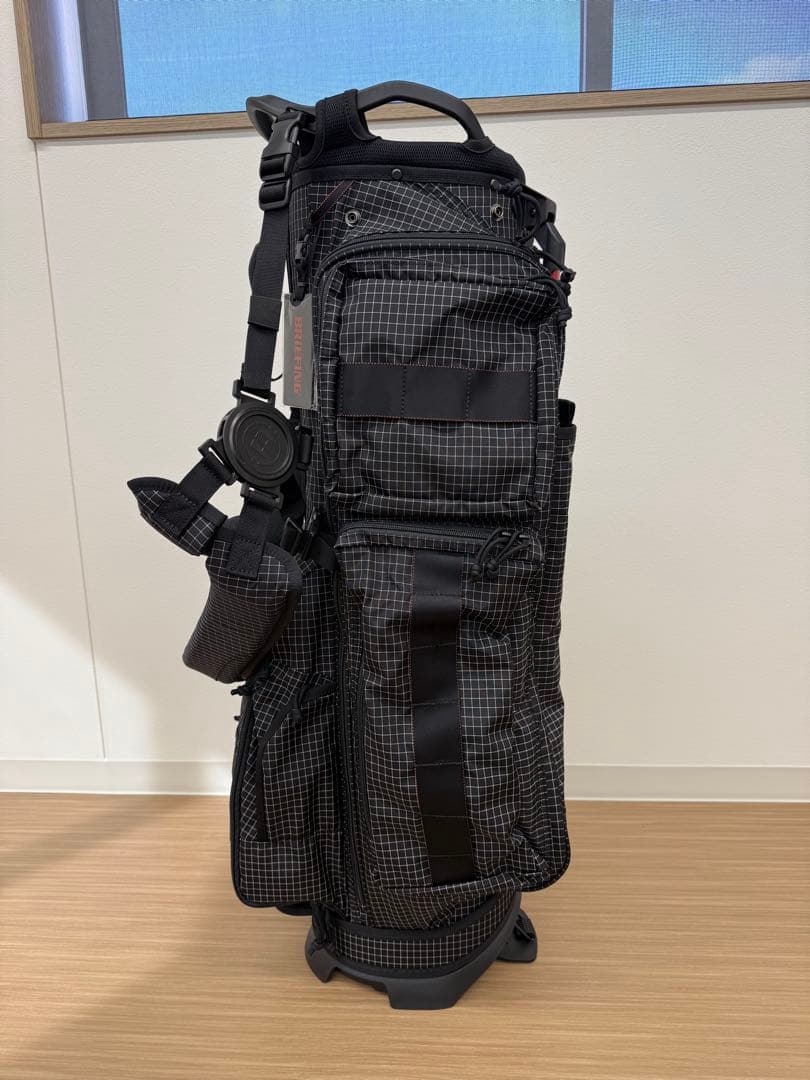 BRIEFING ブラック キャディバッグ CR-7#03