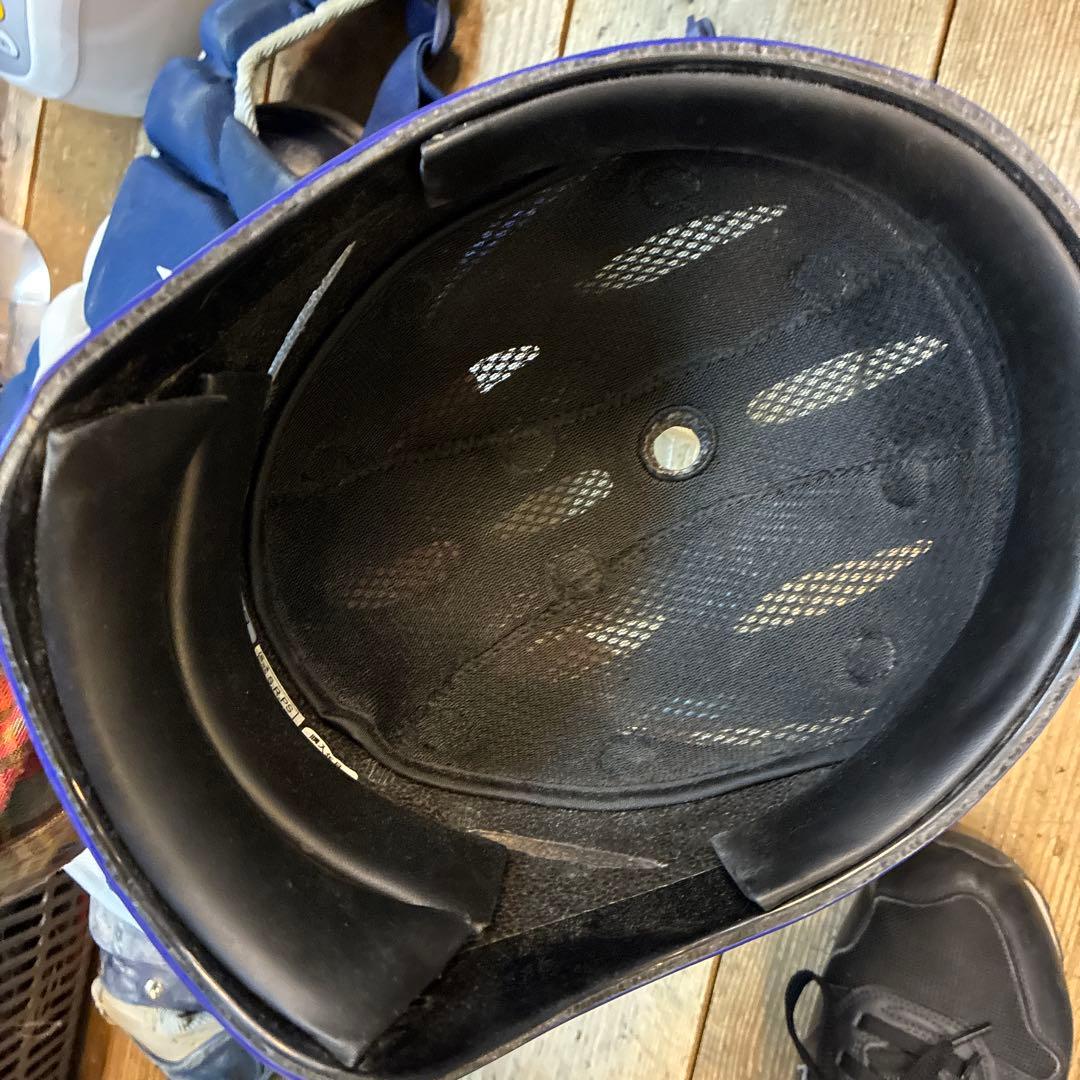 か*な様 ミズノ JSBB 少年軟式用キャッチャー防具セット ネイビー　ゼット