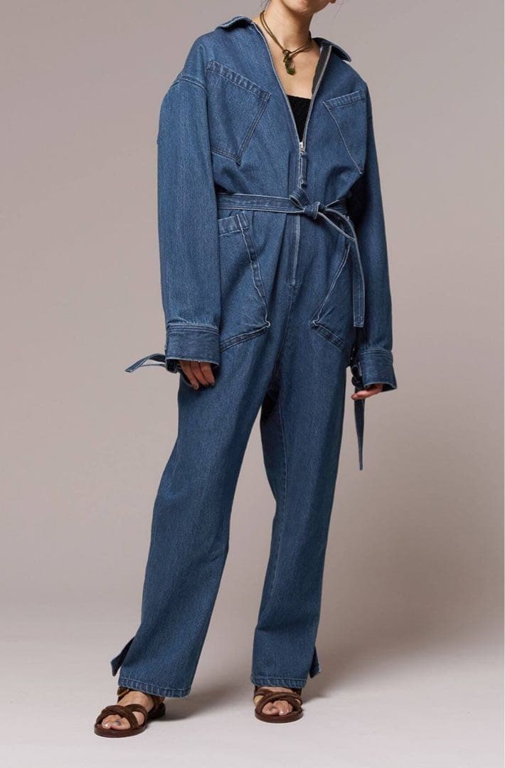 VIOLETTE ROOM　デニムオールインワン　VR243818