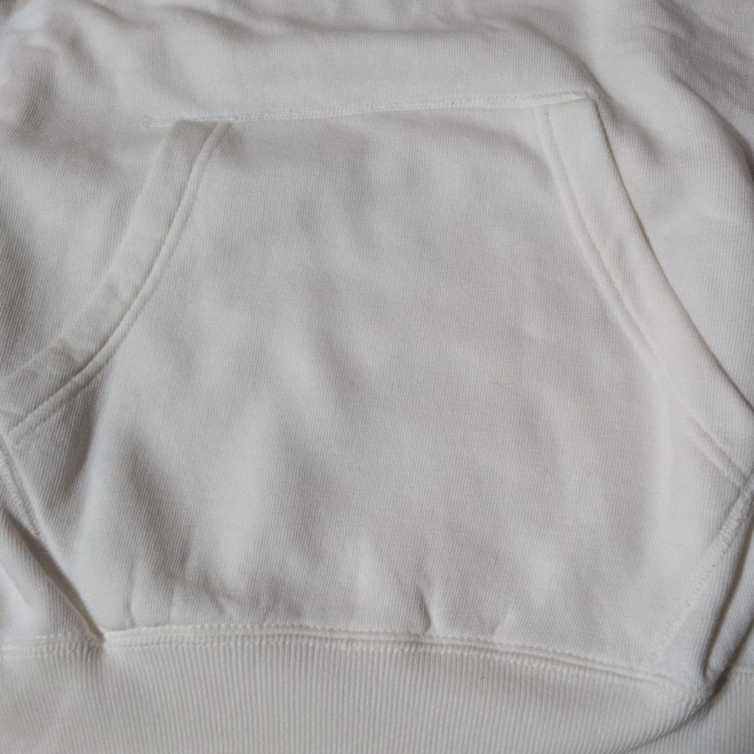 未使用タグ付45rpmフードバッグプント裏起毛パーカー