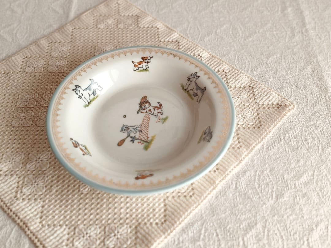 【アナベルさま】vintage limoges ❀ どうぶつ達の 可愛いプレート