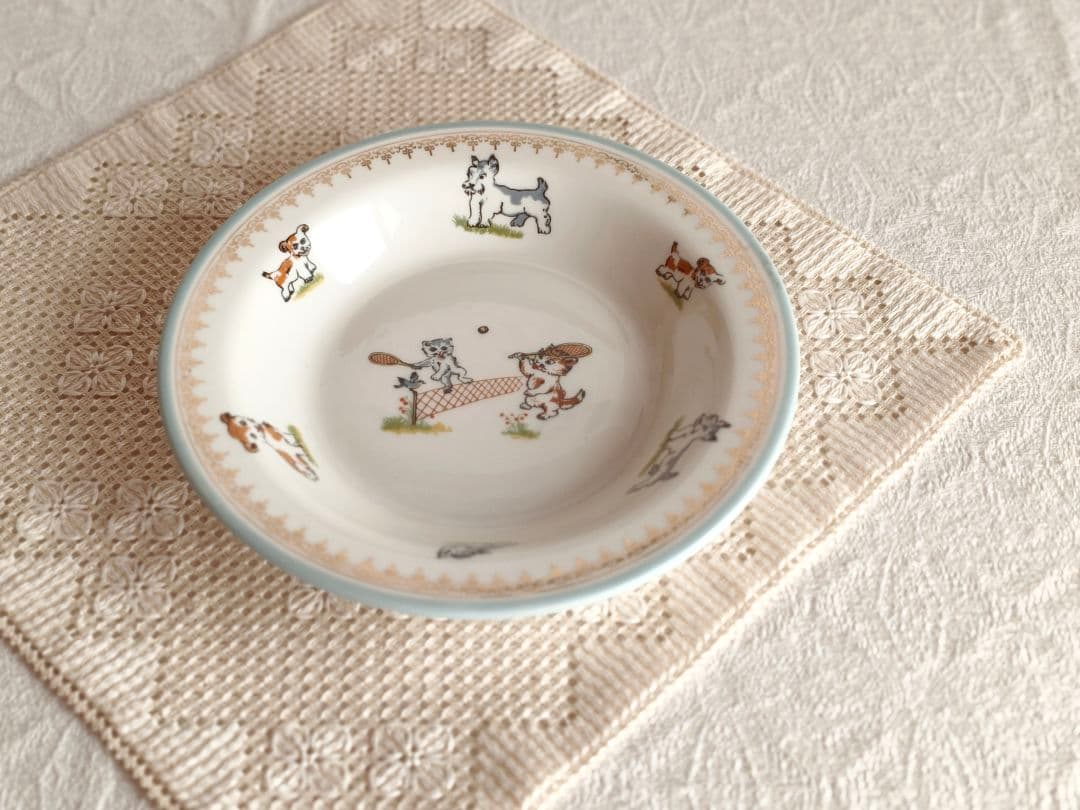 【アナベルさま】vintage limoges ❀ どうぶつ達の 可愛いプレート