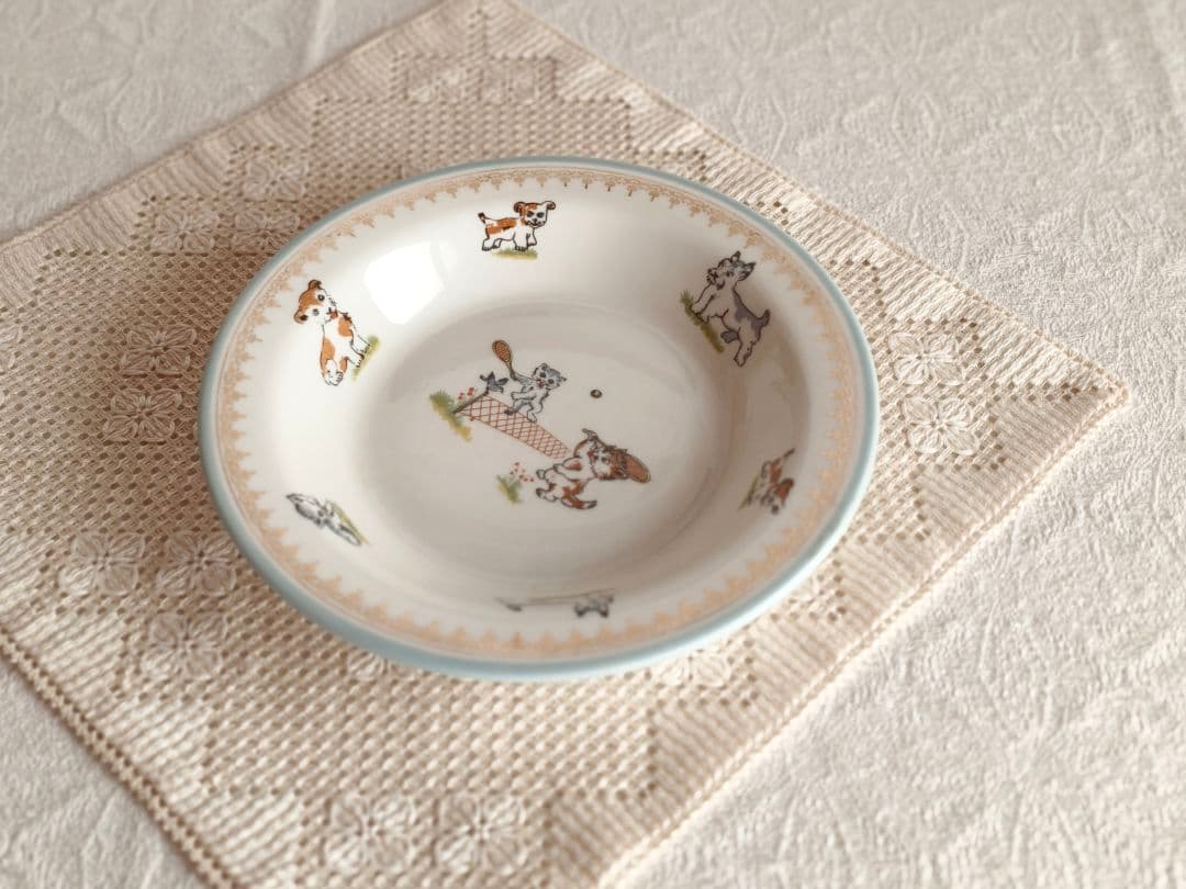 【アナベルさま】vintage limoges ❀ どうぶつ達の 可愛いプレート