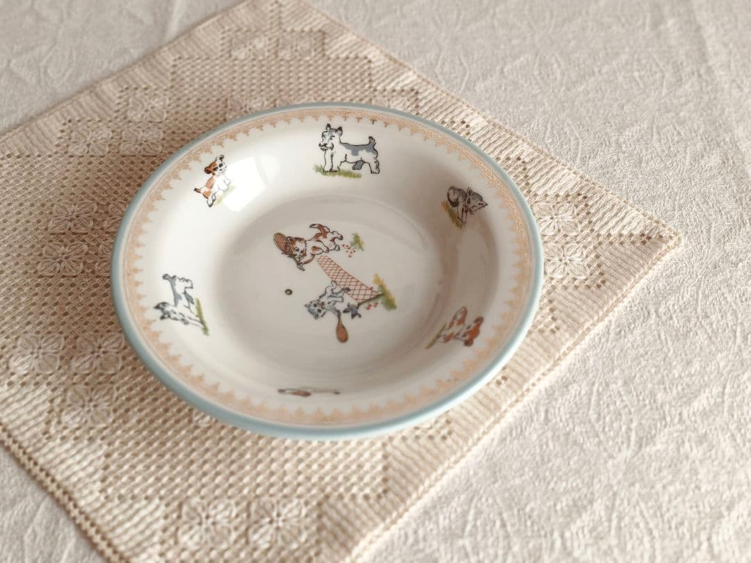 【アナベルさま】vintage limoges ❀ どうぶつ達の 可愛いプレート