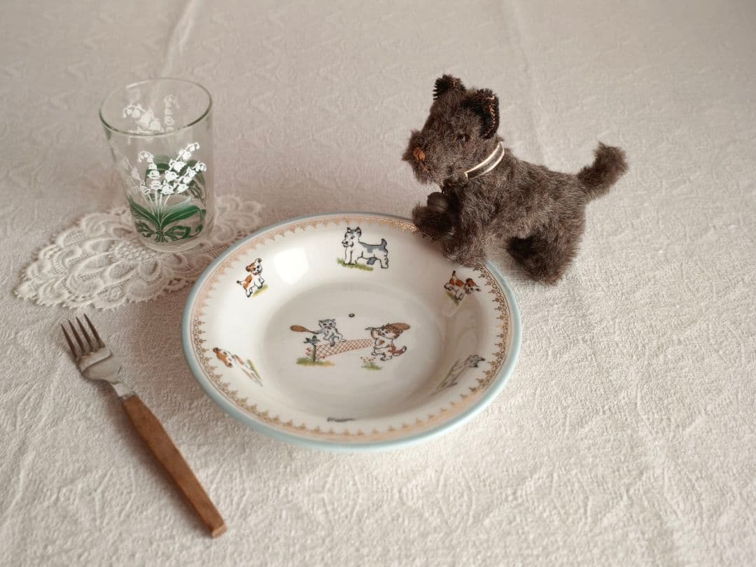 【アナベルさま】vintage limoges ❀ どうぶつ達の 可愛いプレート