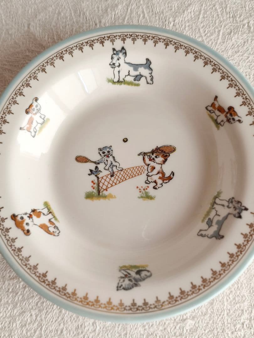 【アナベルさま】vintage limoges ❀ どうぶつ達の 可愛いプレート