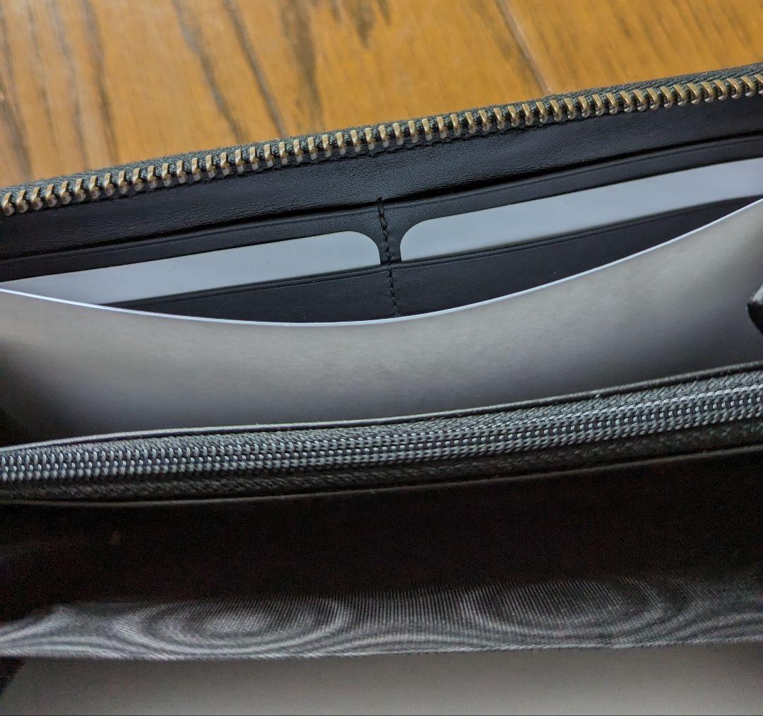 GUCCI 長財布 ラウンドファスナーGGマーモントシェブロンハート　新品未使用