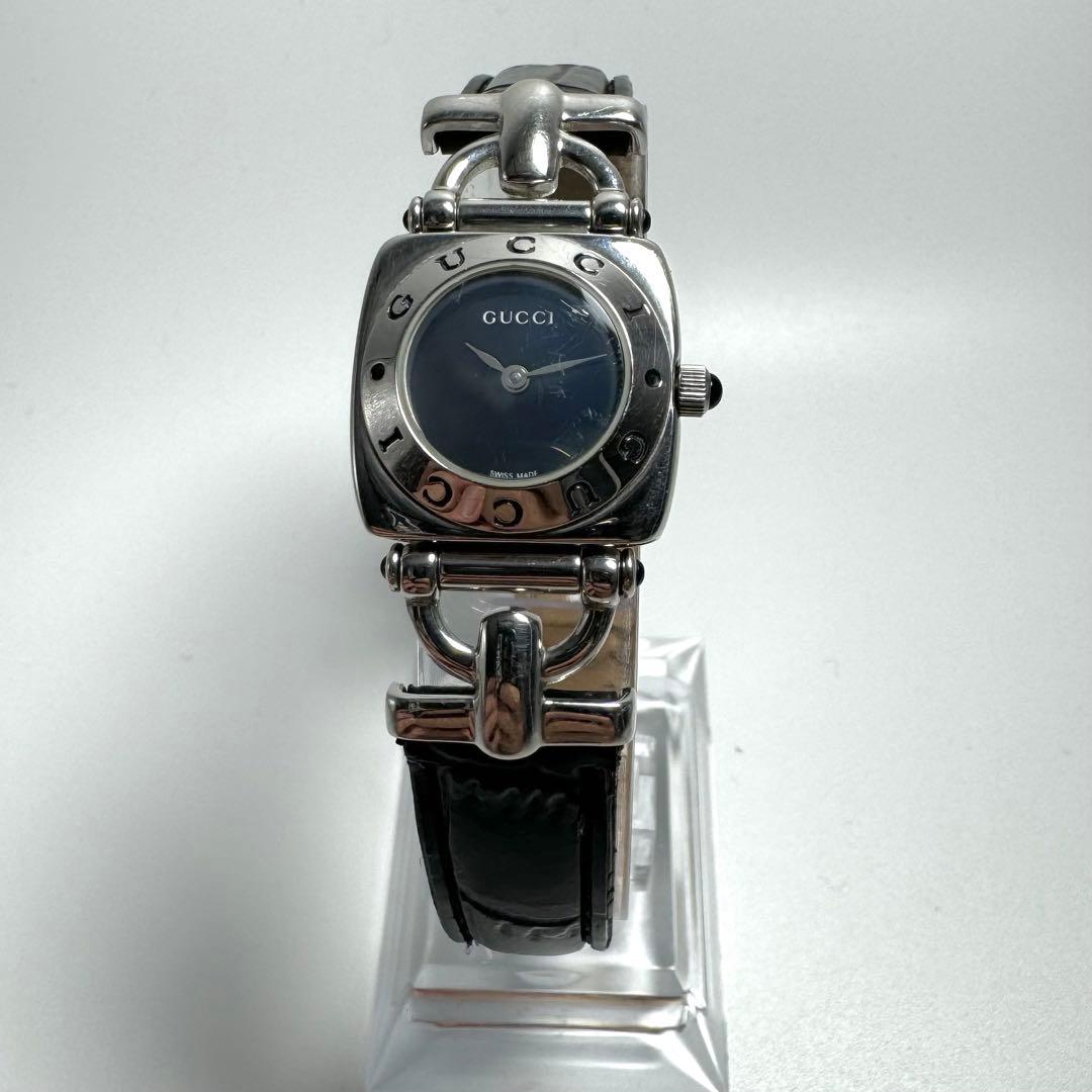 美品★稼働品★GUCCI 6300L レディース クォーツ腕時計 電池新品