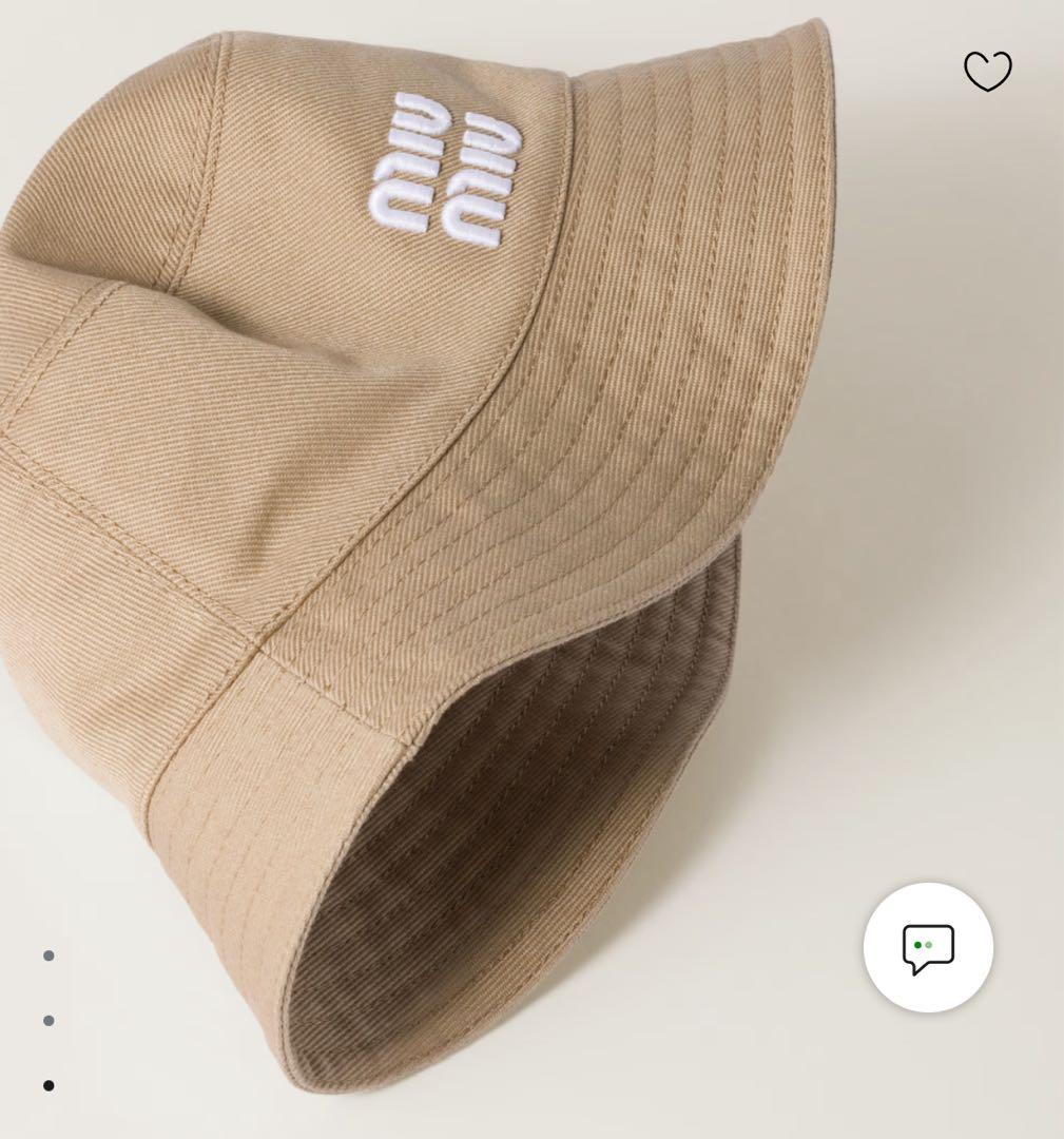 【MIUMIU】バケハ/ブラック/定価￥83,600/今だけ値下げ中‼️‼️