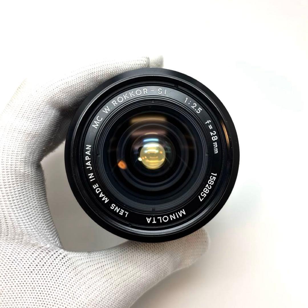 【美品】MINOLTA MC W.ROKKOR-SI 28mm f2.5