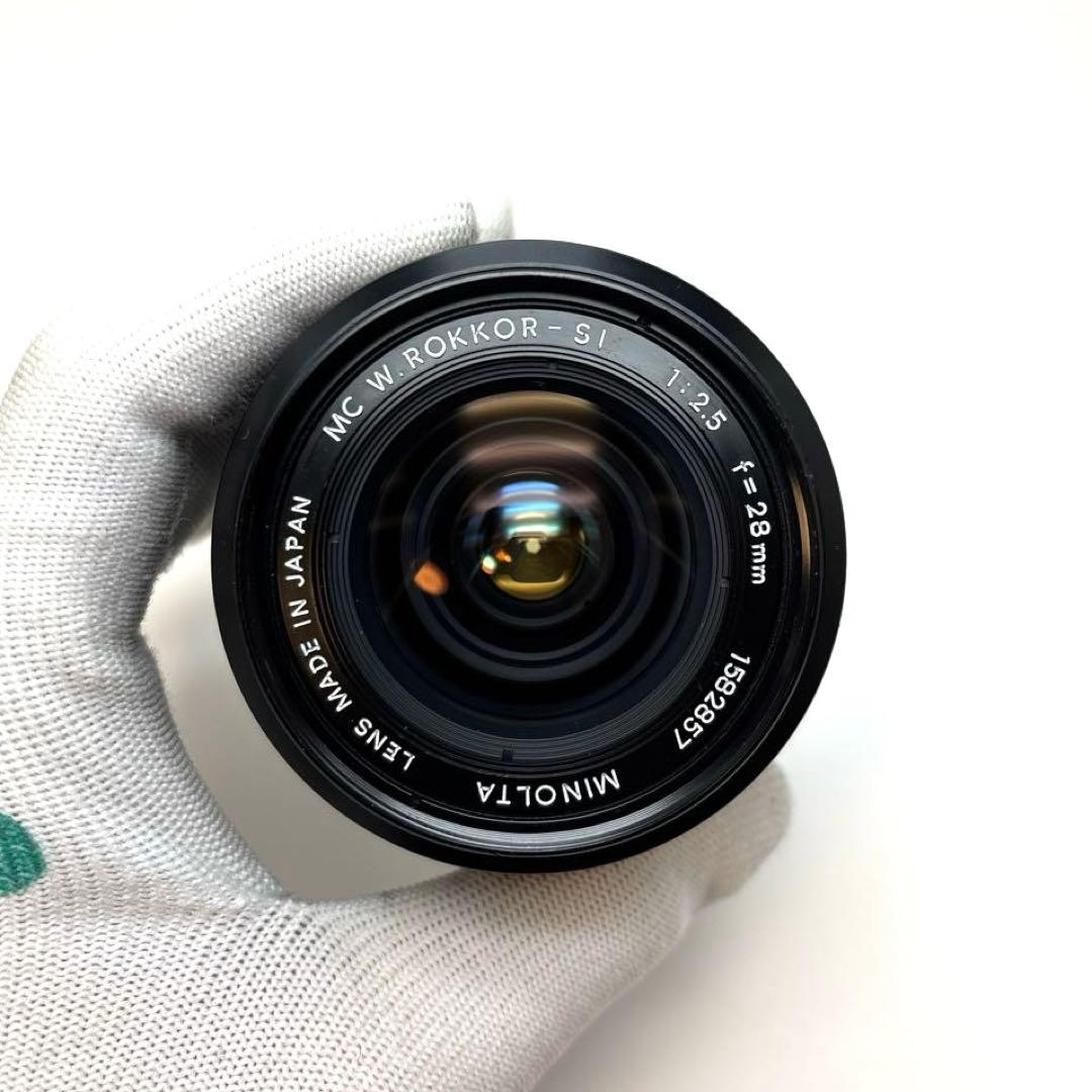【美品】MINOLTA MC W.ROKKOR-SI 28mm f2.5