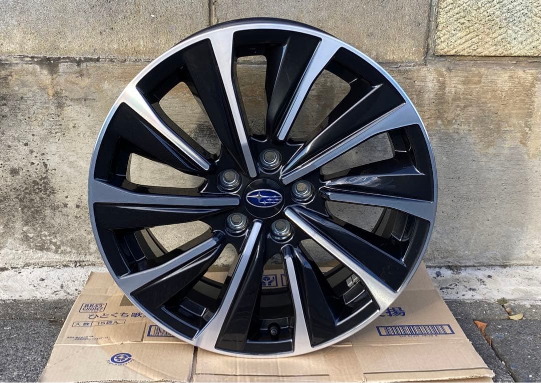 スバル レヴォーグVN5 STIスポーツ純正ホイール4本セット 納車外し
