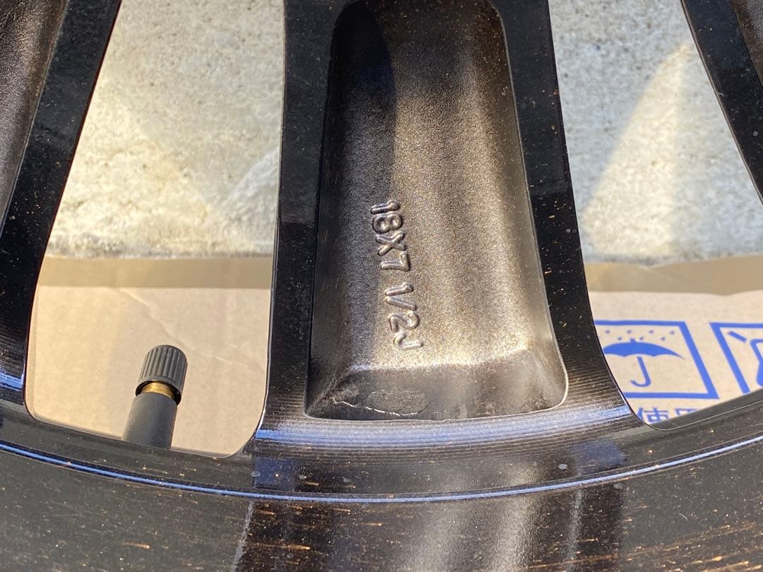 スバル レヴォーグVN5 STIスポーツ純正ホイール4本セット 納車外し