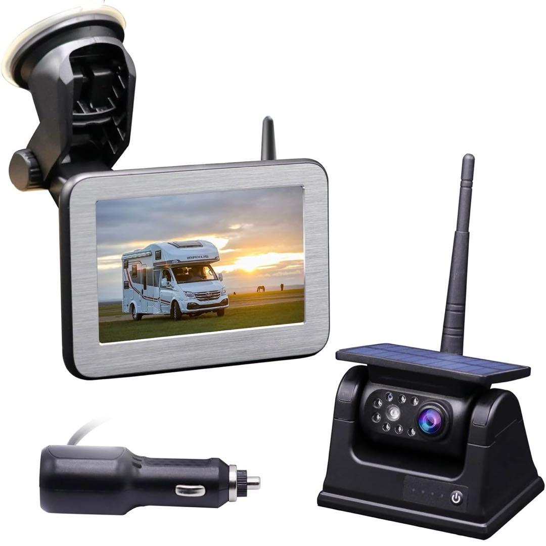 OBEST 新開発5インチ AHD 1080P バックモニター DC9V-35V