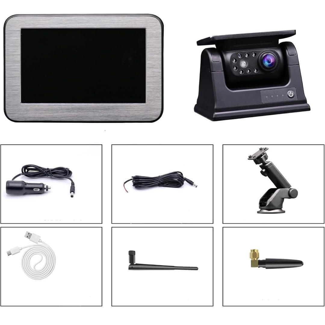 OBEST 新開発5インチ AHD 1080P バックモニター DC9V-35V