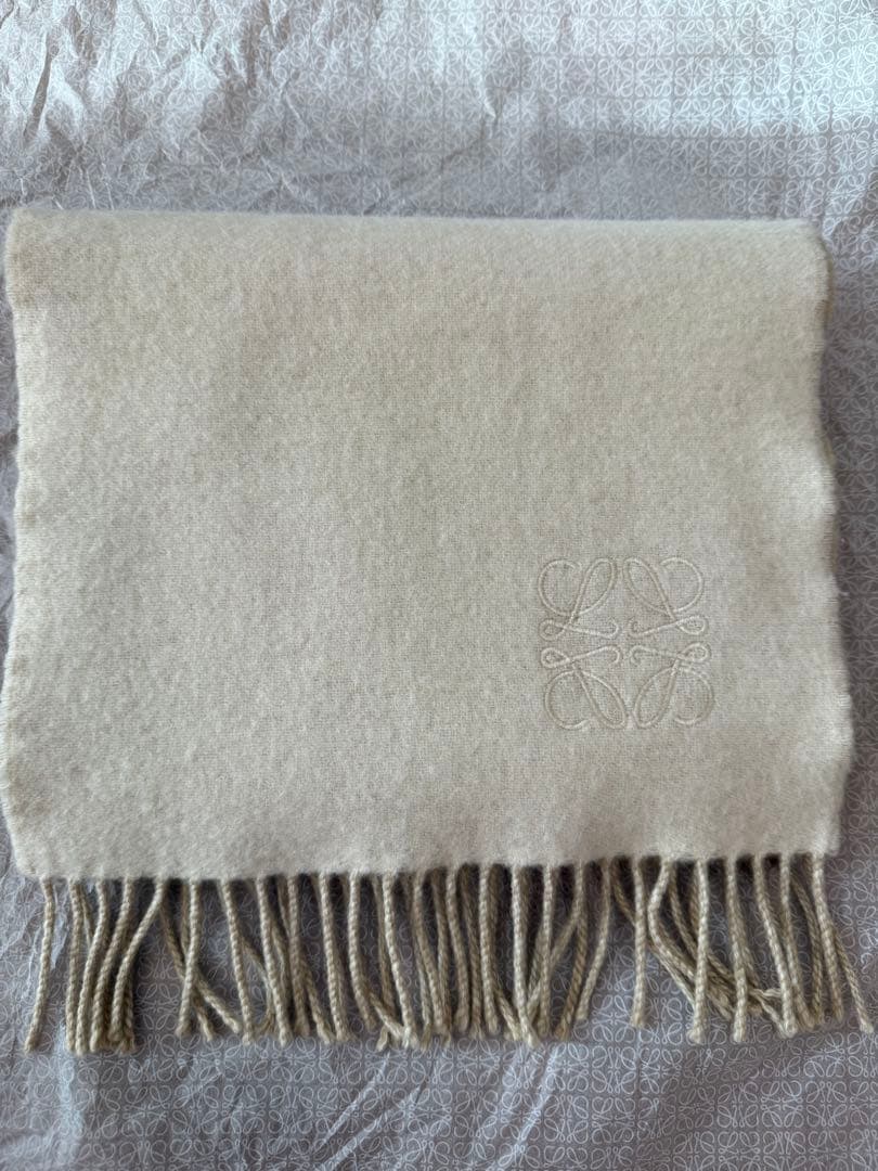 LOEWE バイカラースカーフ　マフラー　ロエベ