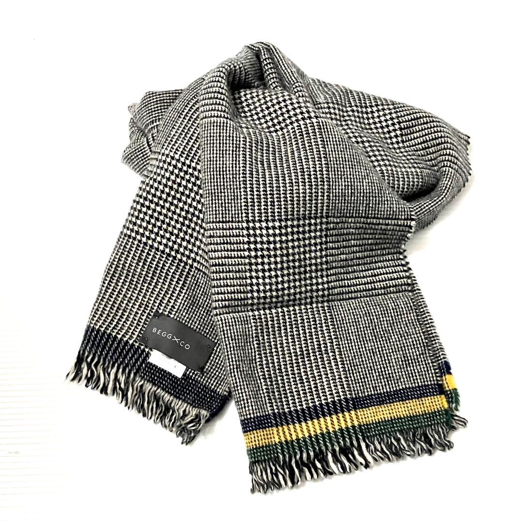 ●BDGG × co スコットランド製 カシミヤ×ウール 定価¥30,000程