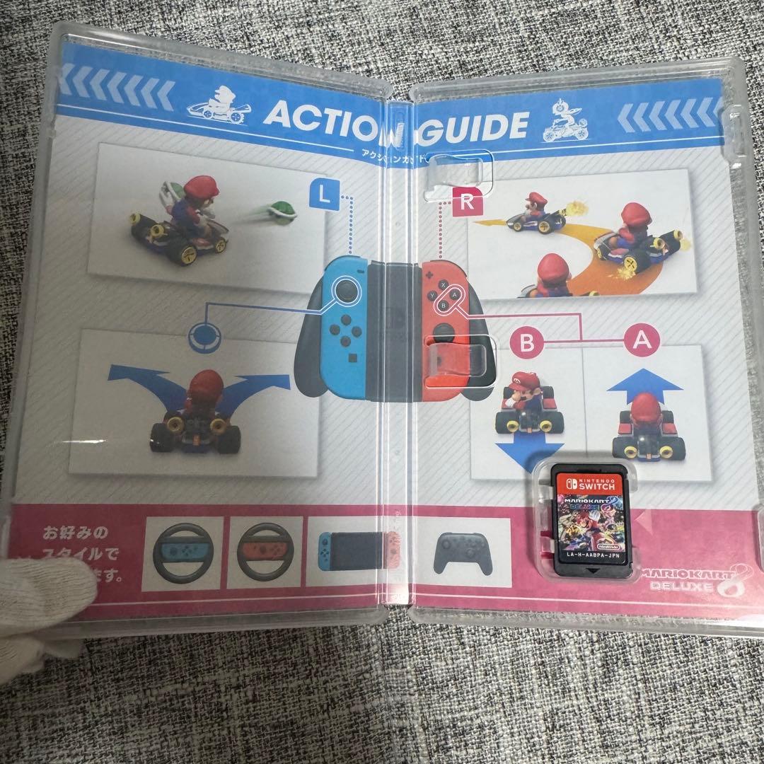 (美品)Nintendo Switch1 本体 マリオカート8 付属品込み