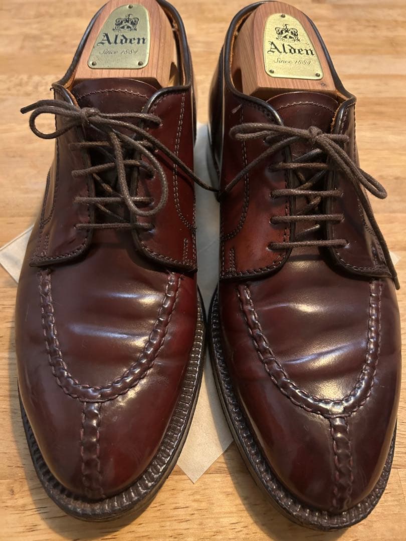 Alden オールデン 2210 バーガンディー コードバン Uチップ