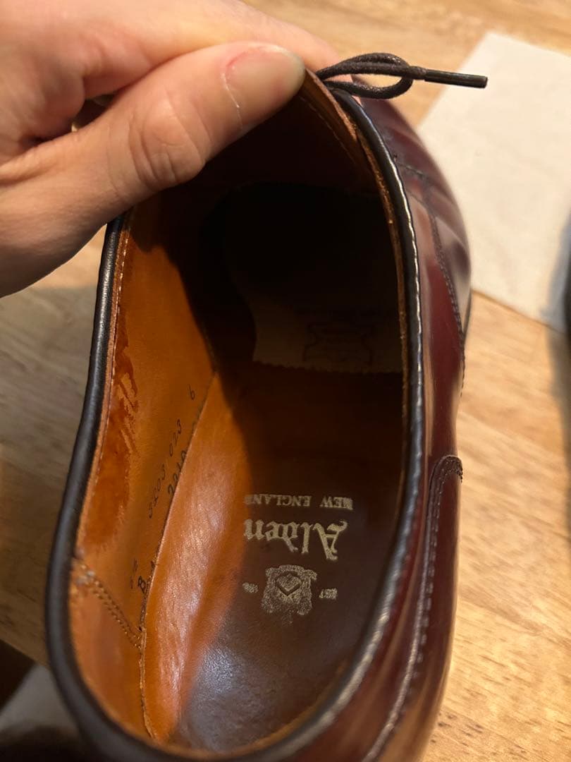 Alden オールデン 2210 バーガンディー コードバン Uチップ