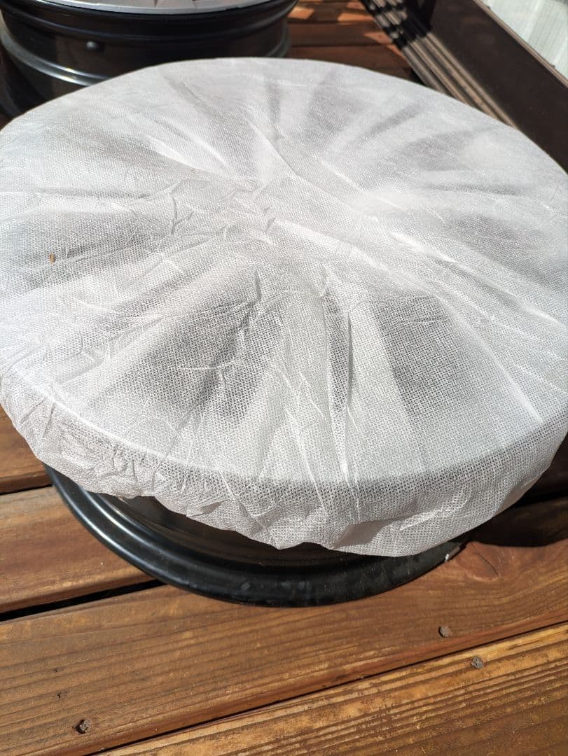 未使用美品　ノア90 純正16インチ スチールホイールホイールキャップセット4本