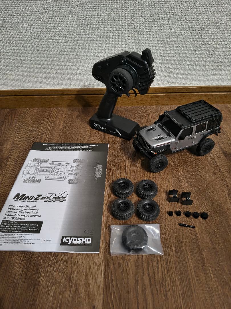 KYOSHO（京商） Mini-Z 4×4レディセット ルビコン シルバー