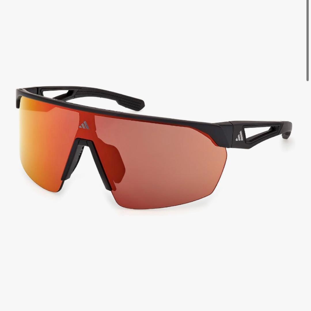 最終値下げ‼️アディダス　adidas サングラス　オレンジ/ブラック