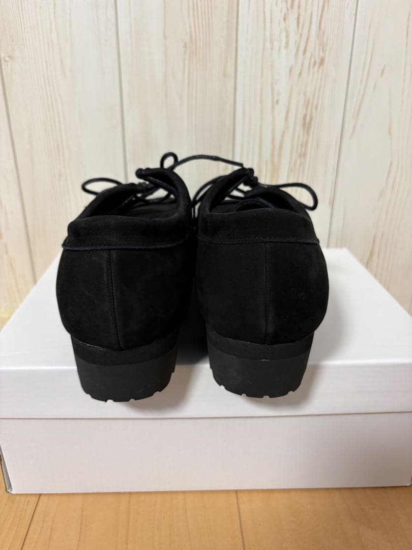 ね*で様 新品 ビブラム × オープニングアクト ヌバックレザー モカシン シュ