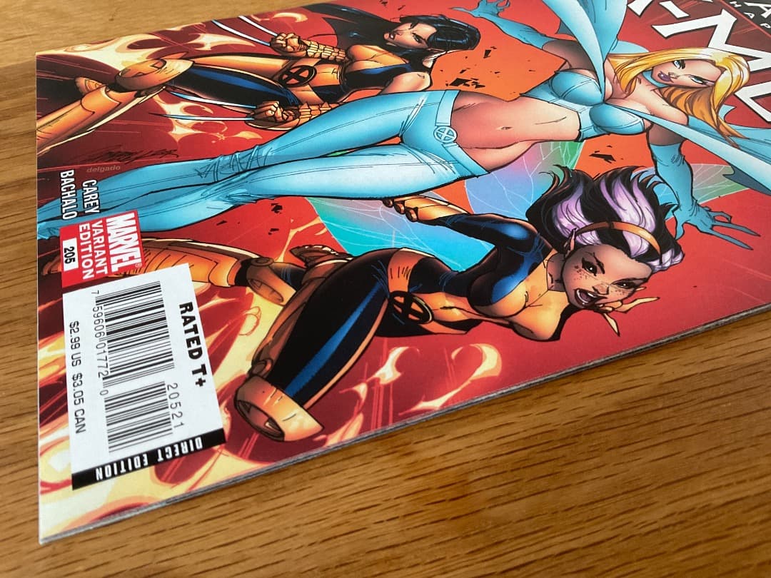 値下げ❗️X-men #205 ホープ・サマーズ初登場❗️レア表紙　アメコミリーフ