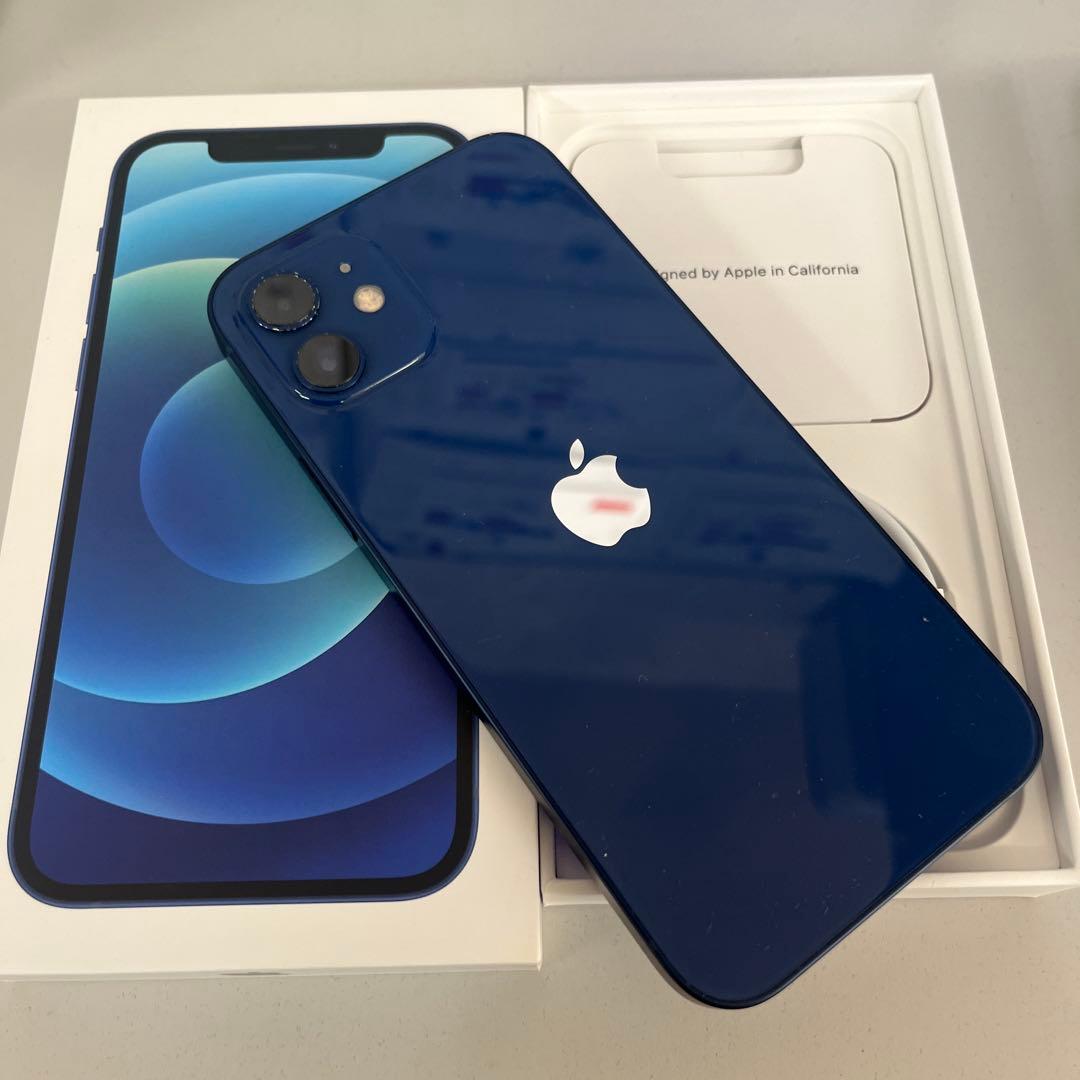 スマートフォン本体 iPhone12 Blue 64G