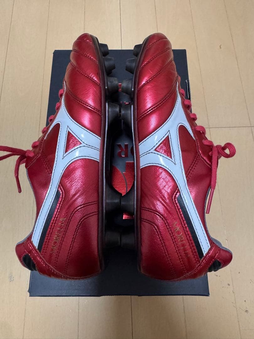 Mizuno モレリア2japan 25.5センチ　ルビーレッド