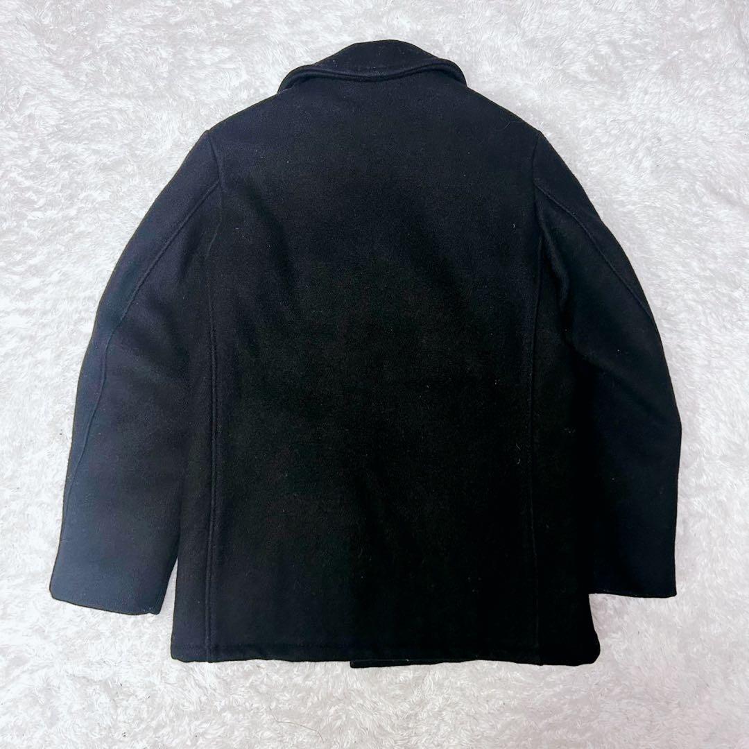 SCHOTT 740B ピーコート サイズ16 ブラック 32オンス