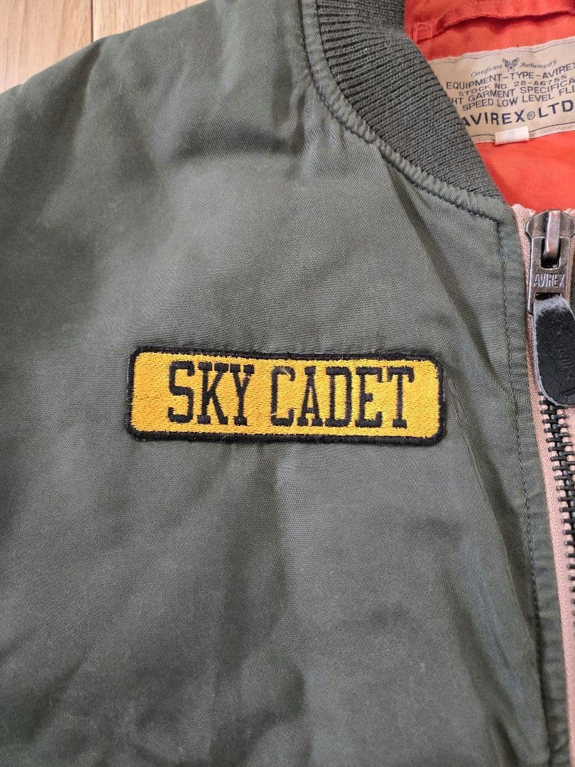 AVIREX×Disney MA-1 ミッキーマウス フライトジャケット