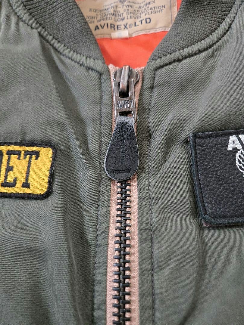 AVIREX×Disney MA-1 ミッキーマウス フライトジャケット