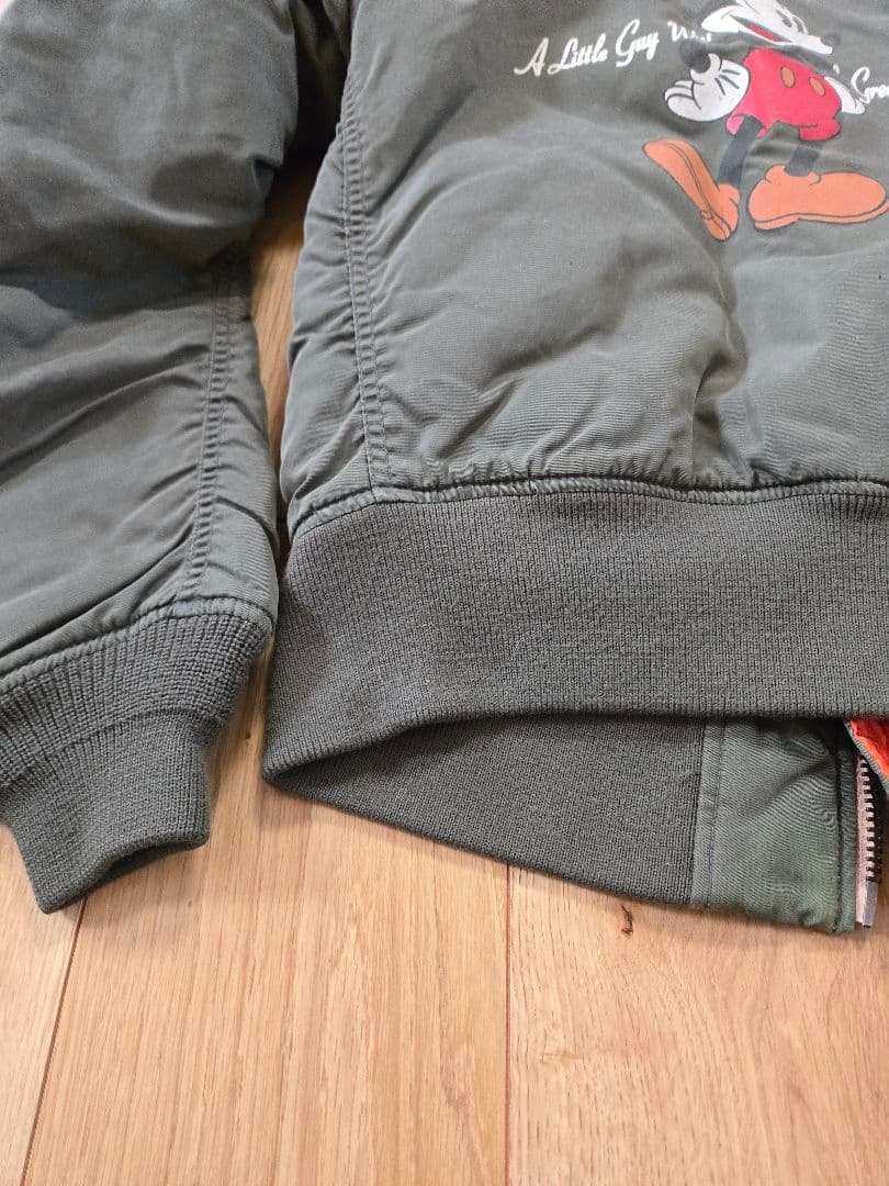 AVIREX×Disney MA-1 ミッキーマウス フライトジャケット