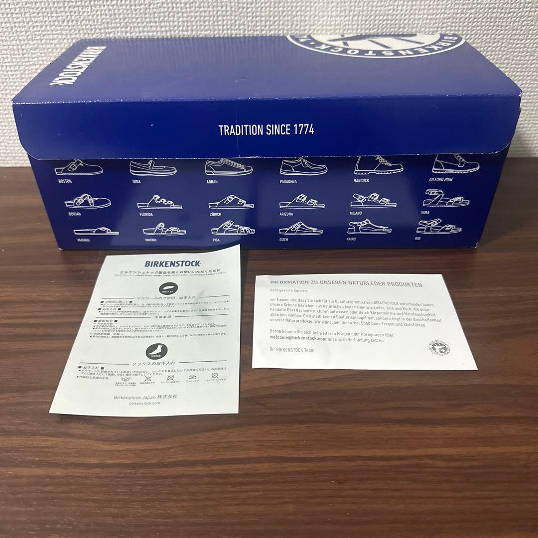 ビルケンシュトック　ビームス別注　ブラックスエード