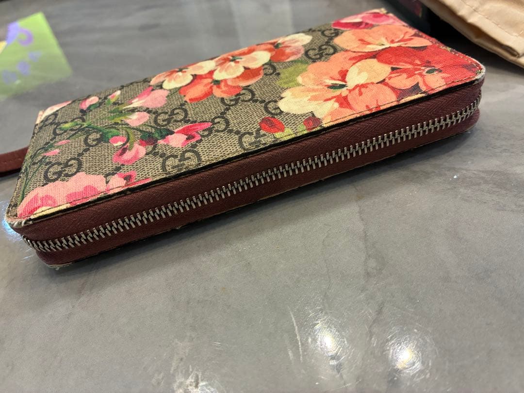 GUCCI スプリーム GG 花柄 長財布＋キーケースセット