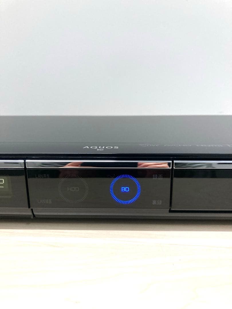めっちゃ綺麗　シャープ　AQUOS ブルーレイ　BD-HDW 75