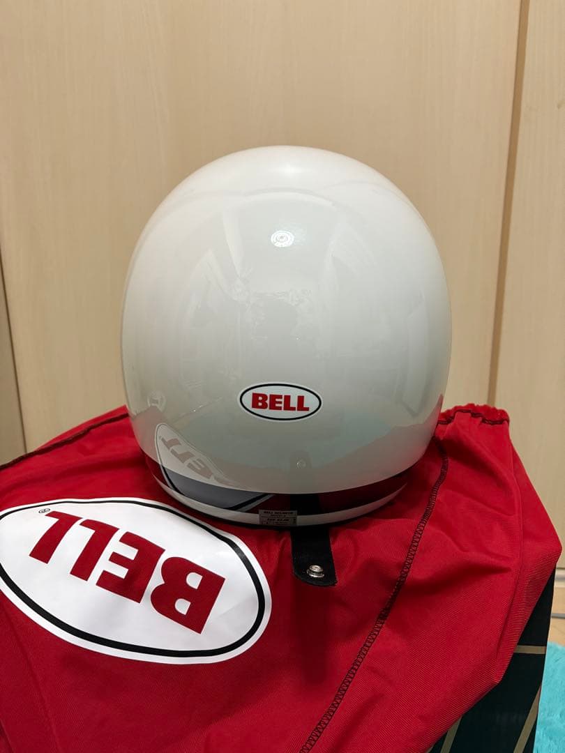 BELL MOTO3 復刻版　フルフェイスヘルメット ホワイト　Lサイズ