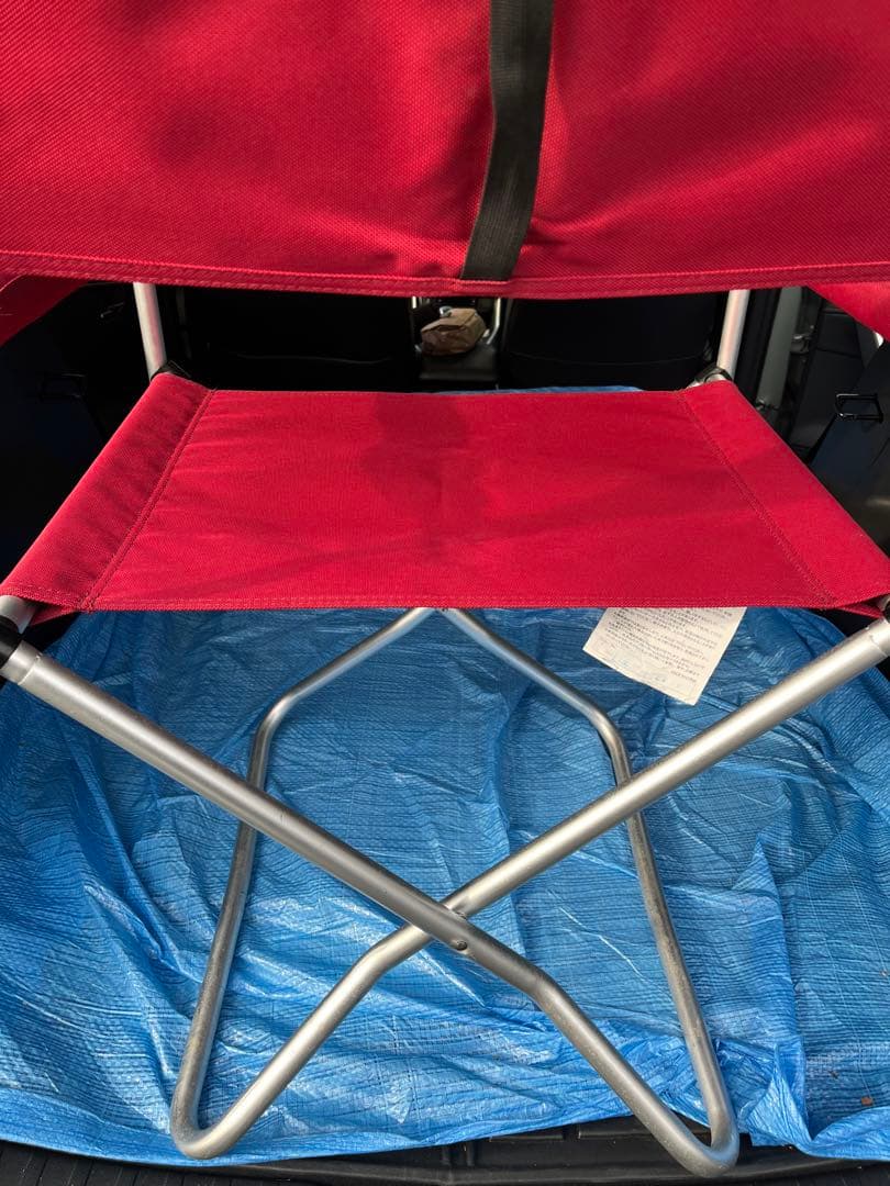  peak スノーピーク　FDフォールディングチェアワイド赤　4脚セット