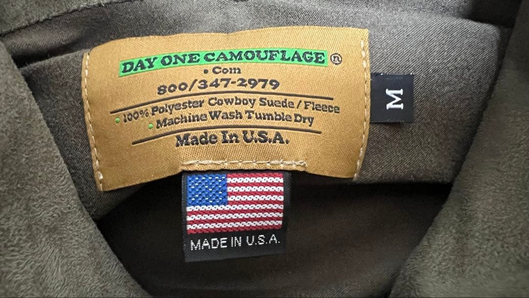 DAY ONE CAMOUFLAGE ミリタリージャケット M