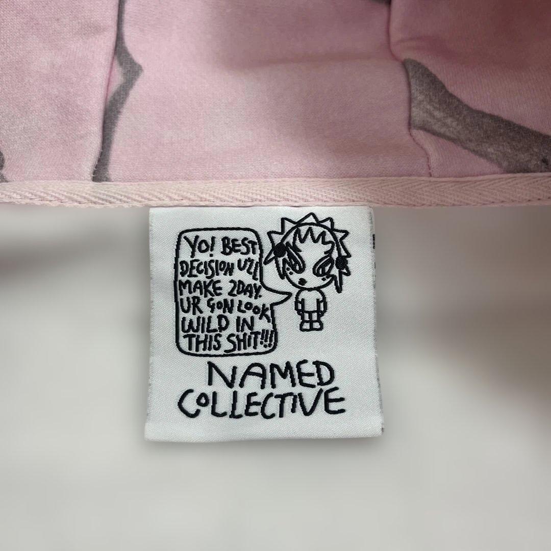 named collective ジップパーカー　ピンク　ファー　迷彩