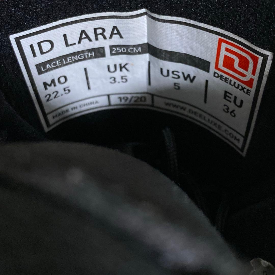 【即日発送】DEELUXE ID LARA TF 22.5cm 19-20モデル